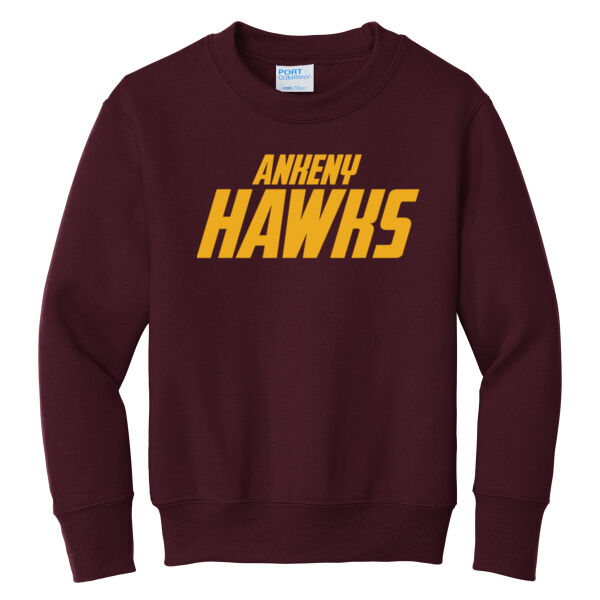 ACSD Youth Core Fleece Crewneck Sweatshirt Thumbnail